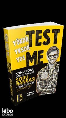 YÖKDİL YKSDİL Gramer Test Me Soru Bankası 2020 | benlikitap.com