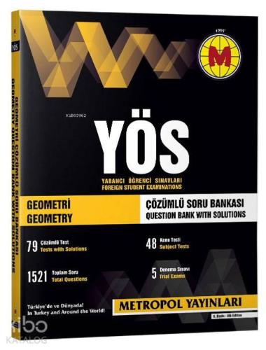 YÖS Geometri (Çözümlü Soru Bankası) | benlikitap.com