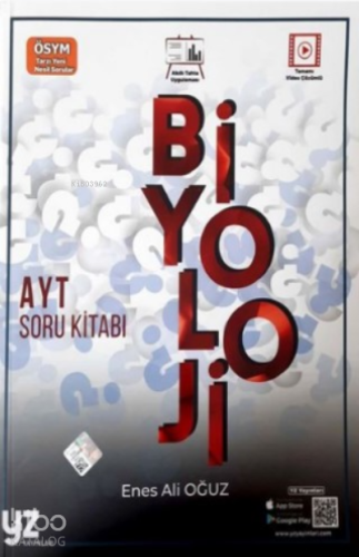 YZ YKS AYT Biyoloji Soru Kitabı | benlikitap.com