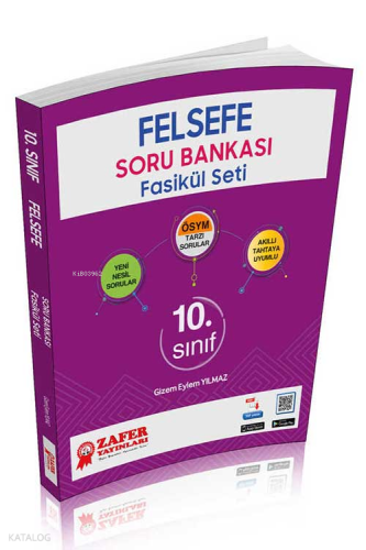 Zafer Yayınları 10. Felsefe Soru Bankası Fasikül Seti