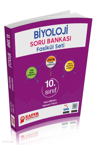 Zafer Yayınları 10. Sınıf Biyoloji Soru Bankası Fasikül Seti