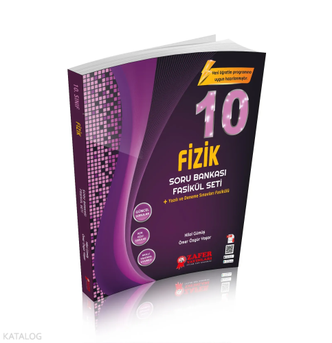 Zafer Yayınları 10. Sınıf Fizik Soru Bankası Fasikül Seti | benlikitap