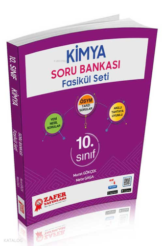 Zafer Yayınları 10. Sınıf Kimya Soru Bankası Fasikül Seti | benlikitap