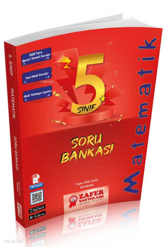 Zafer Yayınları 5. Sınıf Matematik Soru Bankası | benlikitap.com