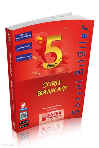 Zafer Yayınları 5. Sınıf Sosyal Bilgiler Soru Bankası | benlikitap.com
