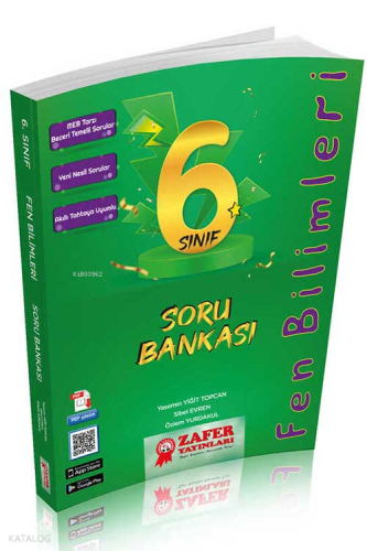 Zafer Yayınları 6. Sınıf Fen Bilimleri Soru Bankası