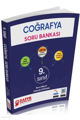 Zafer Yayınları 9. Sınıf Coğrafya Soru Bankası | benlikitap.com