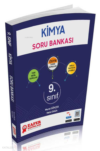 Zafer Yayınları 9. Sınıf Kimya Soru Bankası | benlikitap.com