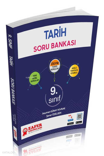 Zafer Yayınları 9. Sınıf Tarih Soru Bankası | benlikitap.com