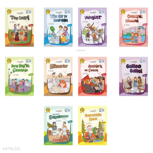 Zaman Makinesi ( 10 Kitap + Etkinlik Kitabı)