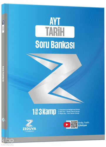 Zeduva Yayınları AYT Tarih 1 Kitap 3 Kamp Soru Bankası | benlikitap.co