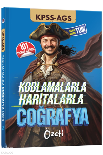Zeduva Yayınları Coğrafyanın Kodları KPSS-AGS Kodlamalarla Haritalarla