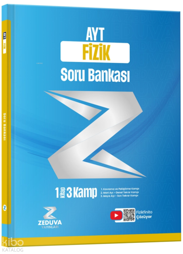 Zeduva Yayınları Fizikfinito AYT Fizik 1 Kitap 3 Kamp Soru Bankası