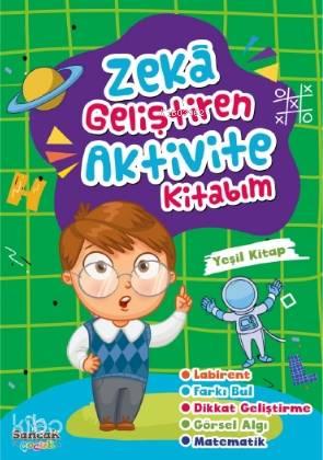 Zeka Geliştiren Aktvite Kitabım - Yeşil Kitap | benlikitap.com