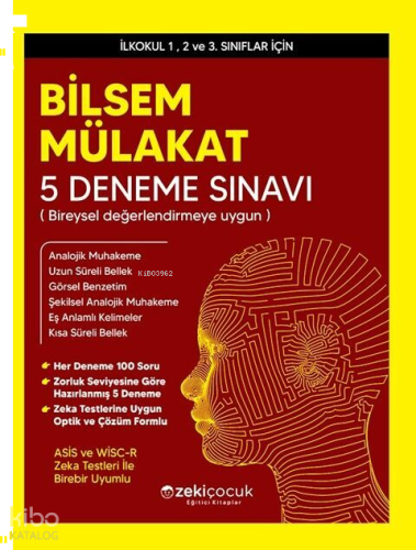 Zeki Çocuk Bilsem Mülakat 5 Deneme Sınavı | benlikitap.com