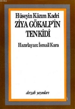Ziya Gökalp'in Tenkidi | benlikitap.com